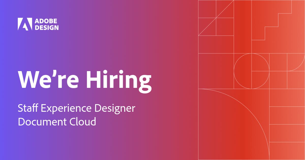 Staff Experience Designer